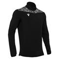 Tiber 1/4 Zip Top BLK/WHT XL Stilren treningsgenser - Unisex