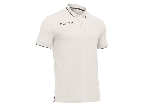 Zouk Polo WHT/ANT XS Poloskjorte i bomull til herre 