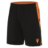 Tempel Match Day Short BLK/ORA XXS Teknisk kampshorts - Unisex