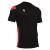 Polis Shirt BLK/RED S Teknisk spillerdrakt - Unisex 
