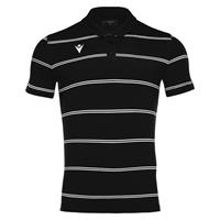 Flamenco Polo BLK/WHT M Poloskjorte til herre