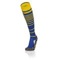 Target Socks ROY/YEL XL Stripete høye fotballsokker - Unisex