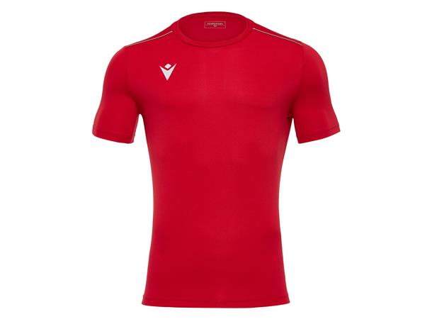 Rigel Hero Shirt SS RED XL Teknisk trenings t-skjorte - Unisex 