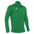 Tiber 1/4 Zip Top GRN/BLK S Stilren treningsgenser - Unisex