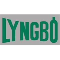 Lyngbø rygglogo 25cm grønn (ny 2021) N Transfermerke