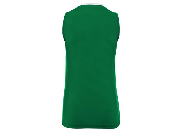 Thallium Shirt Woman SL GRN/WHT M Teknisk armløs volleyballdrakt for dame 