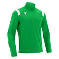 Gange 1/4 Zip Top GRN M Teknisk treningsgenser - Unisex