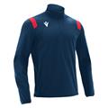 Gange 1/4 Zip Top NAV/RED 3XL Teknisk treningsgenser - Unisex