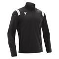 Gange 1/4 Zip Top BLK/WHT 3XL Teknisk treningsgenser - Unisex