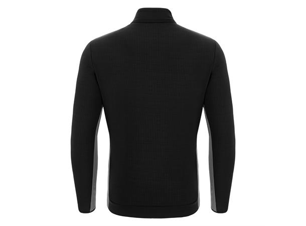 Record Full Zip 3D top BLK/ANT 3XS Teknisk Fleecejakke  - Unisex 