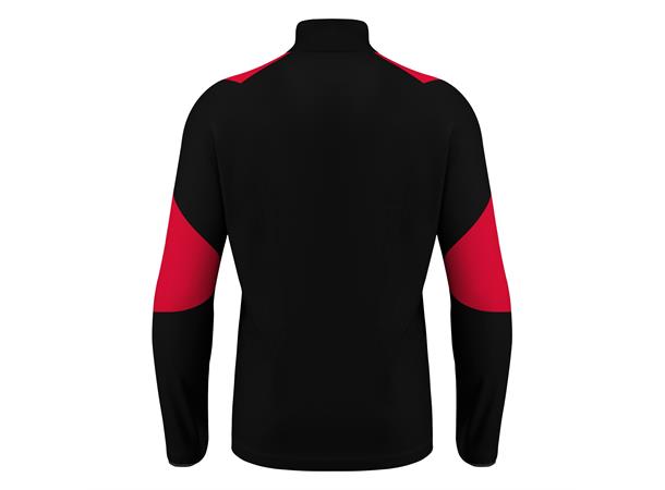 Izel Training 1/4 Zip Top BLK/RED 3XL Teknisk treningsgenser - Unisex 