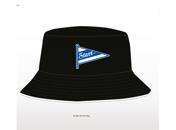 Start Bøttehatt BLK L/XL Supporterhatt med Startvimpel 