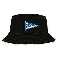 Start Bøttehatt BLK L/XL Supporterhatt med Startvimpel
