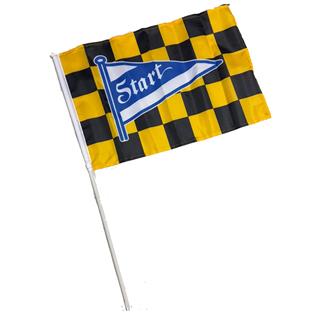 Start Supporterflagg m/pinne Supporterflagg med Startvimpel