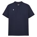 Nisiros Icon stretch korean polo NAV XXS Poloskjorte Uten krage - Unisex