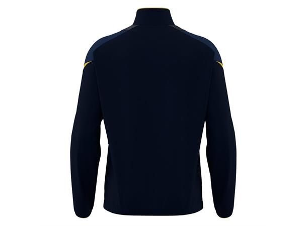 ODIN full zip top NAV/YEL 3XS Jakke med kontrastdetaljer 