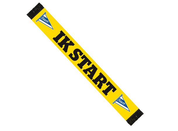 Start skjerf - IK START YEL/BLK ONE SIZE Med IK START og vimpel 